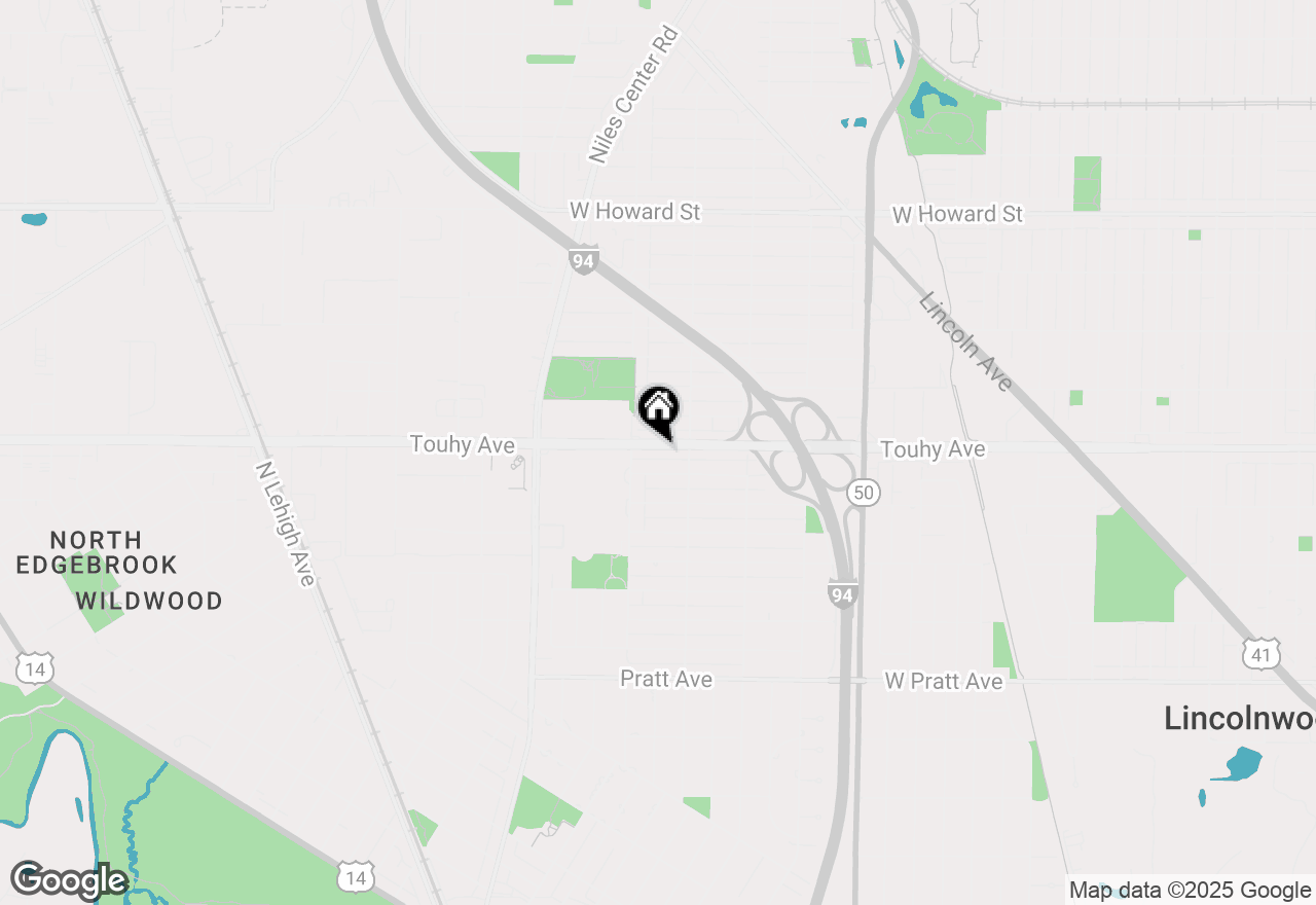 Map of 5131 Touhy Avenue, Skokie, IL 60077