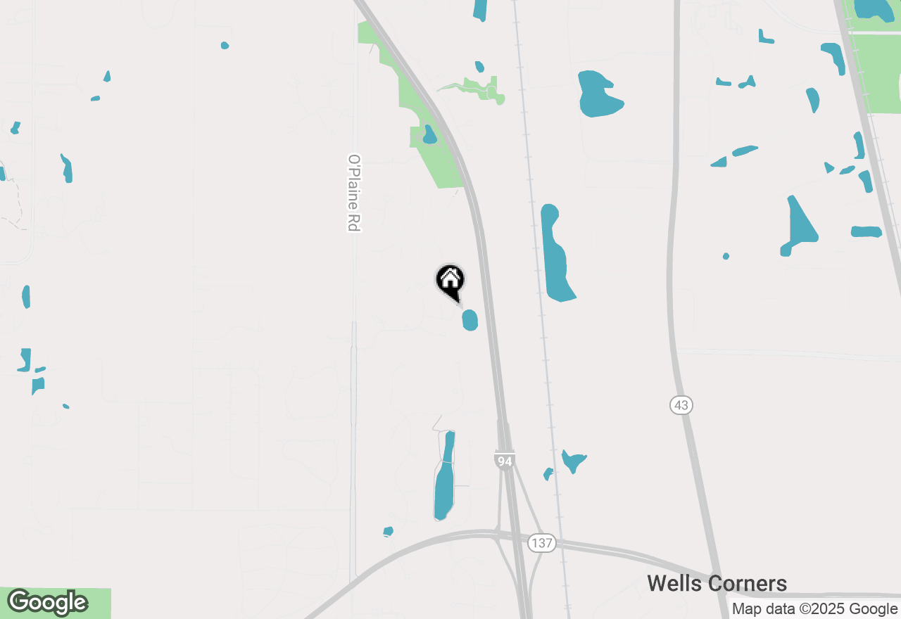 Map of 14314 Towne Trail, Green Oaks, IL 60048