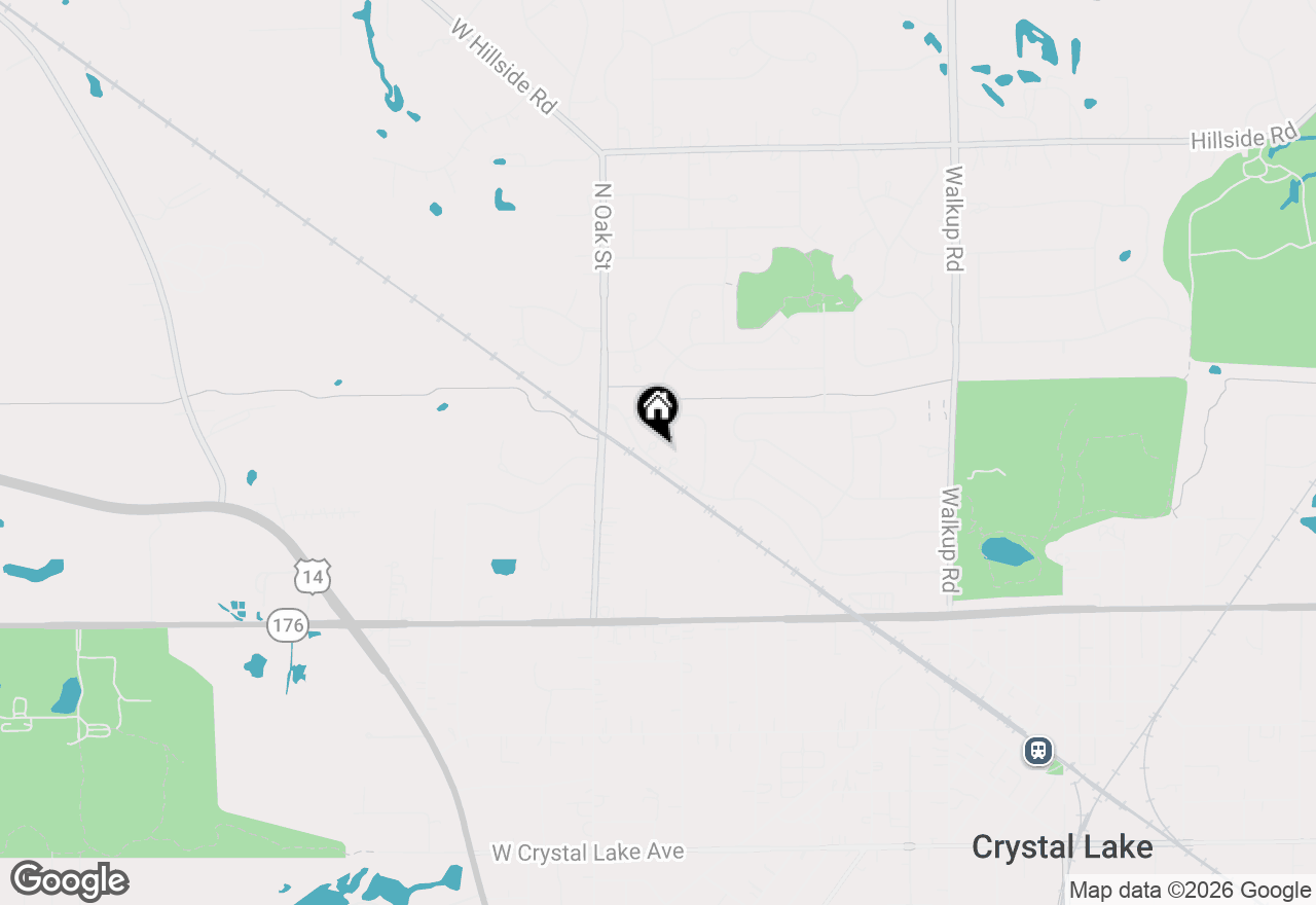 Map of 350 Crystal Ridge Drive #350, Crystal Lake, IL 60014