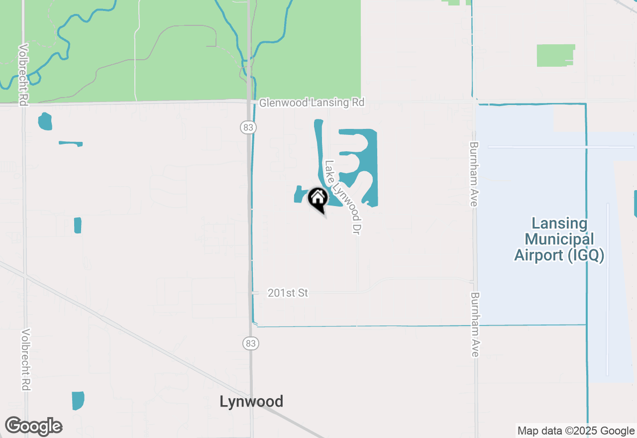 Map of 19808 Lakewood Avenue, Lynwood, IL 60411