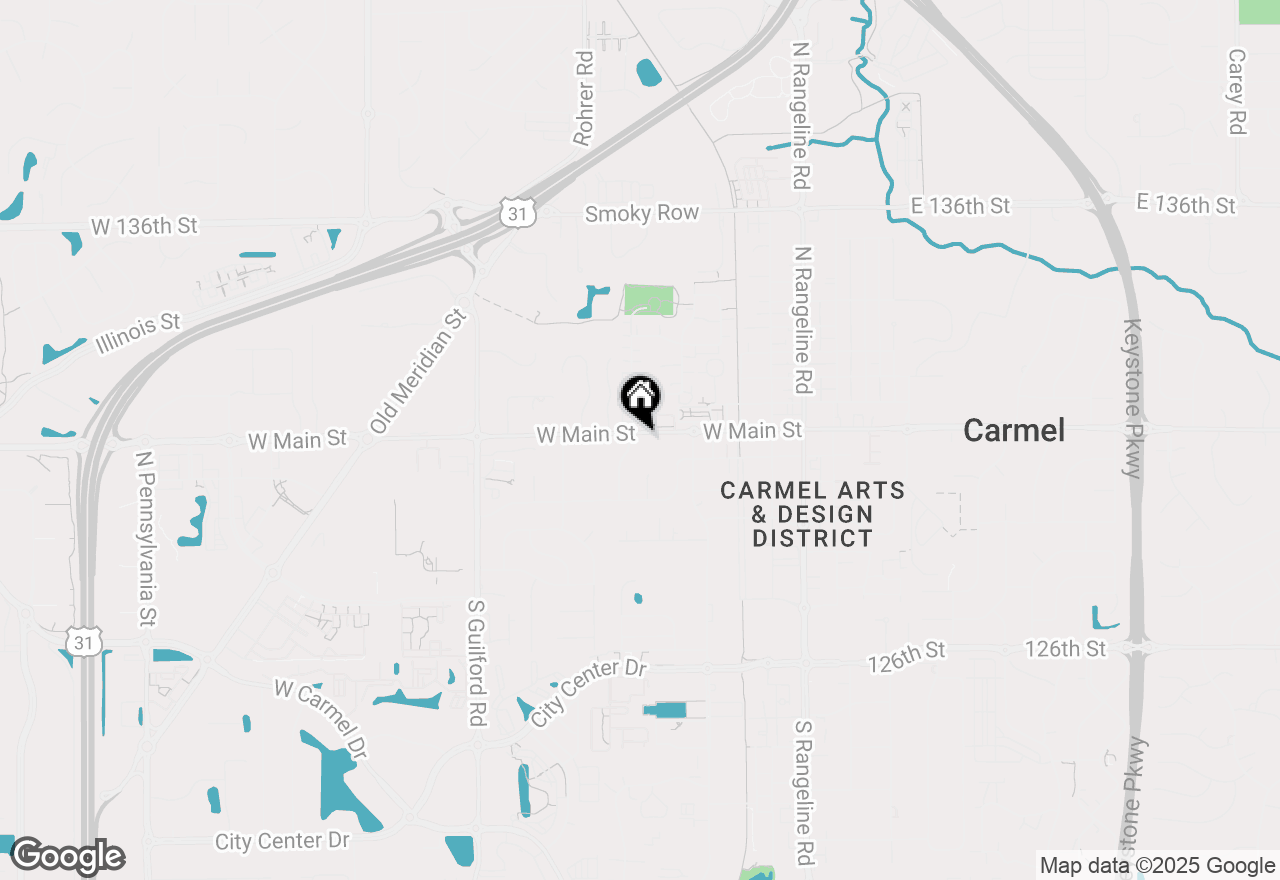 Map of 515 W Main Street, Carmel, IN 46032