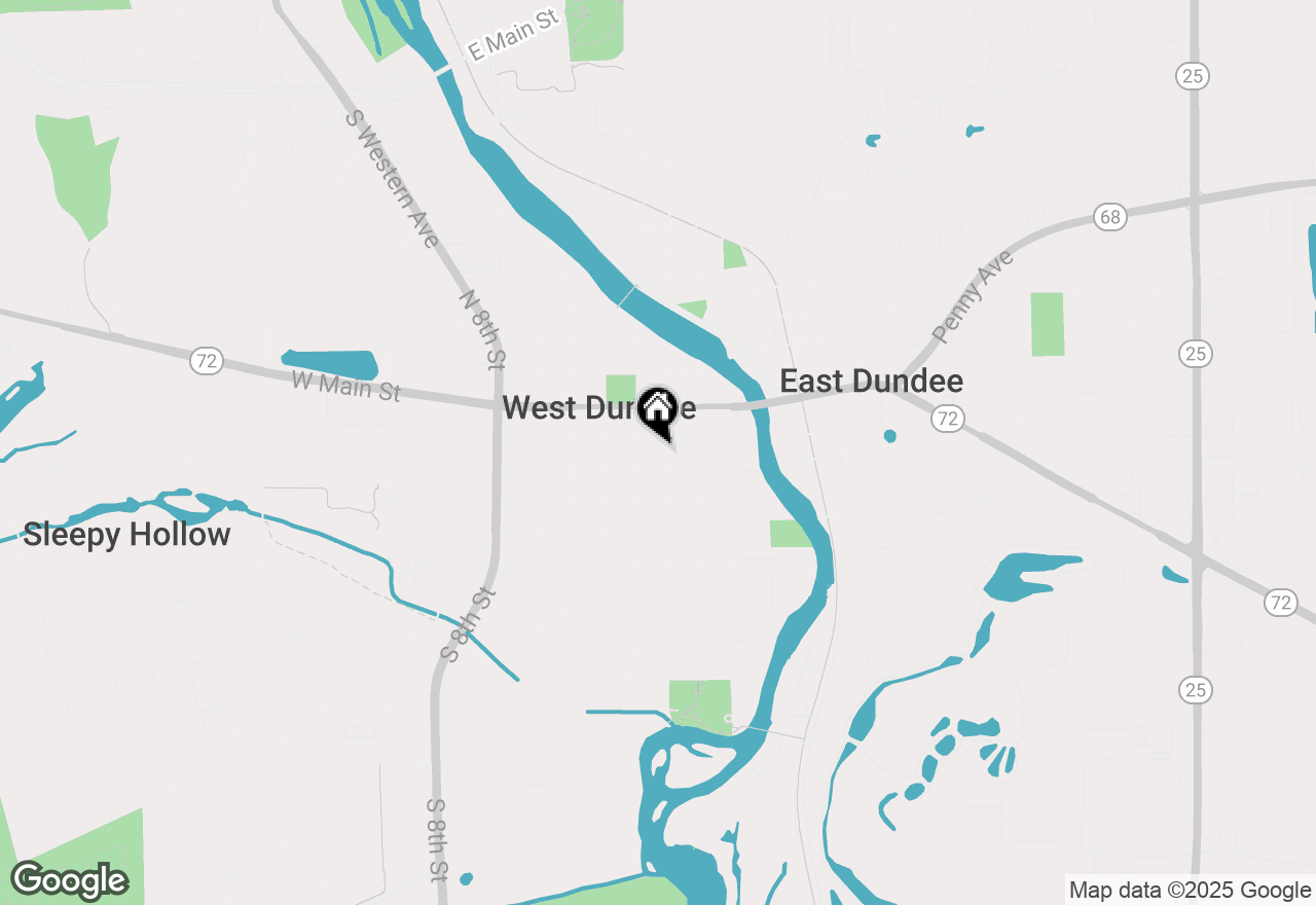 Map of 305 Oregon Avenue, West Dundee, IL 60118