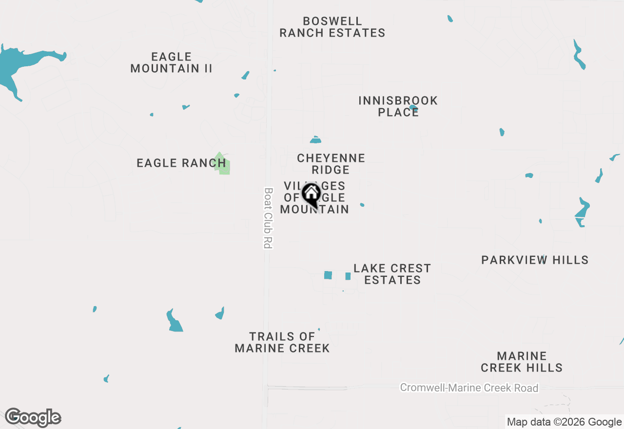 Map of 6313 Eagle Pier Way, Fort Worth, TX 76179