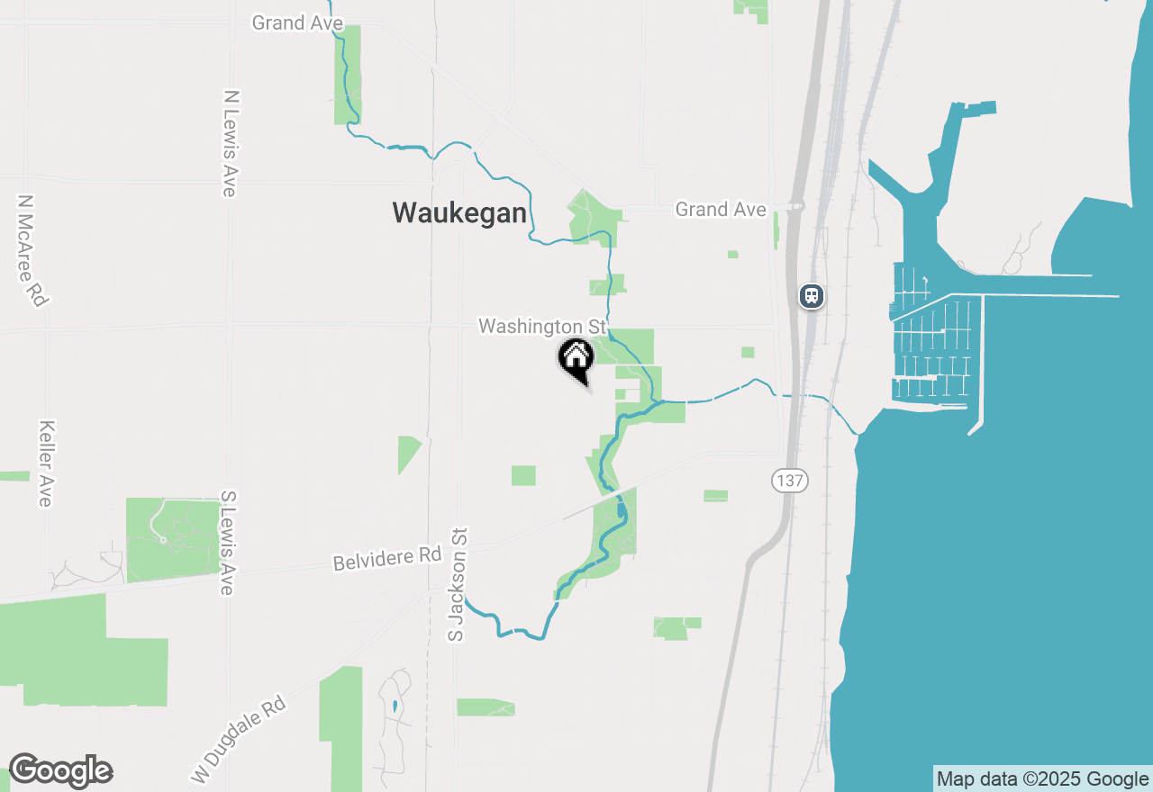 Map of 610 Bluff Street, Waukegan, IL 60085