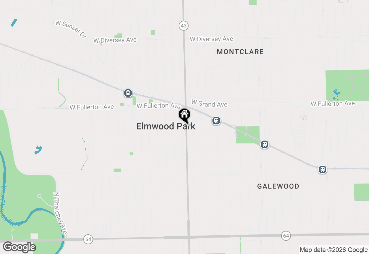 Map of 2232 N Harlem Avenue, Elmwood Park, IL 60707