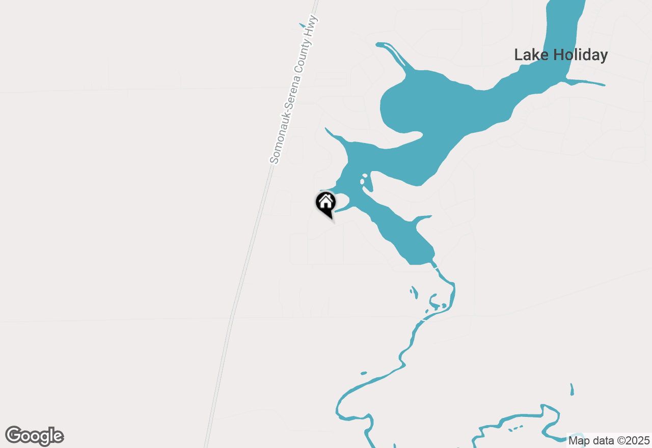 Map of 54 Clarece Trail, Lake Holiday, IL 60552