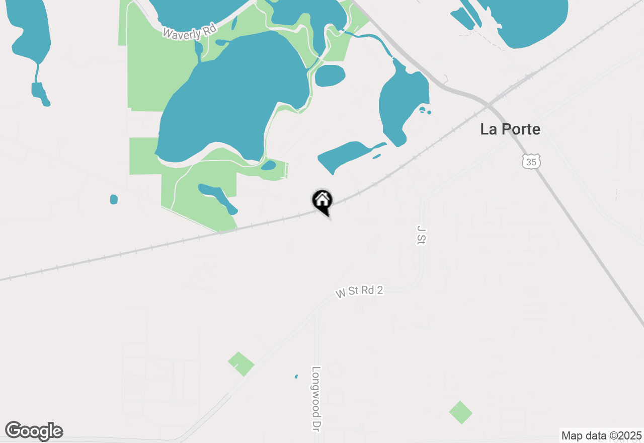 Map of 210 Colfax Avenue, La Porte, IN 46350