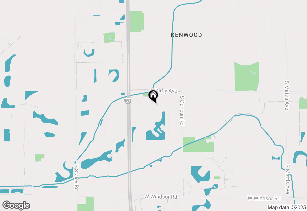 Map of 3310 Roxford Drive, Champaign, IL 61822