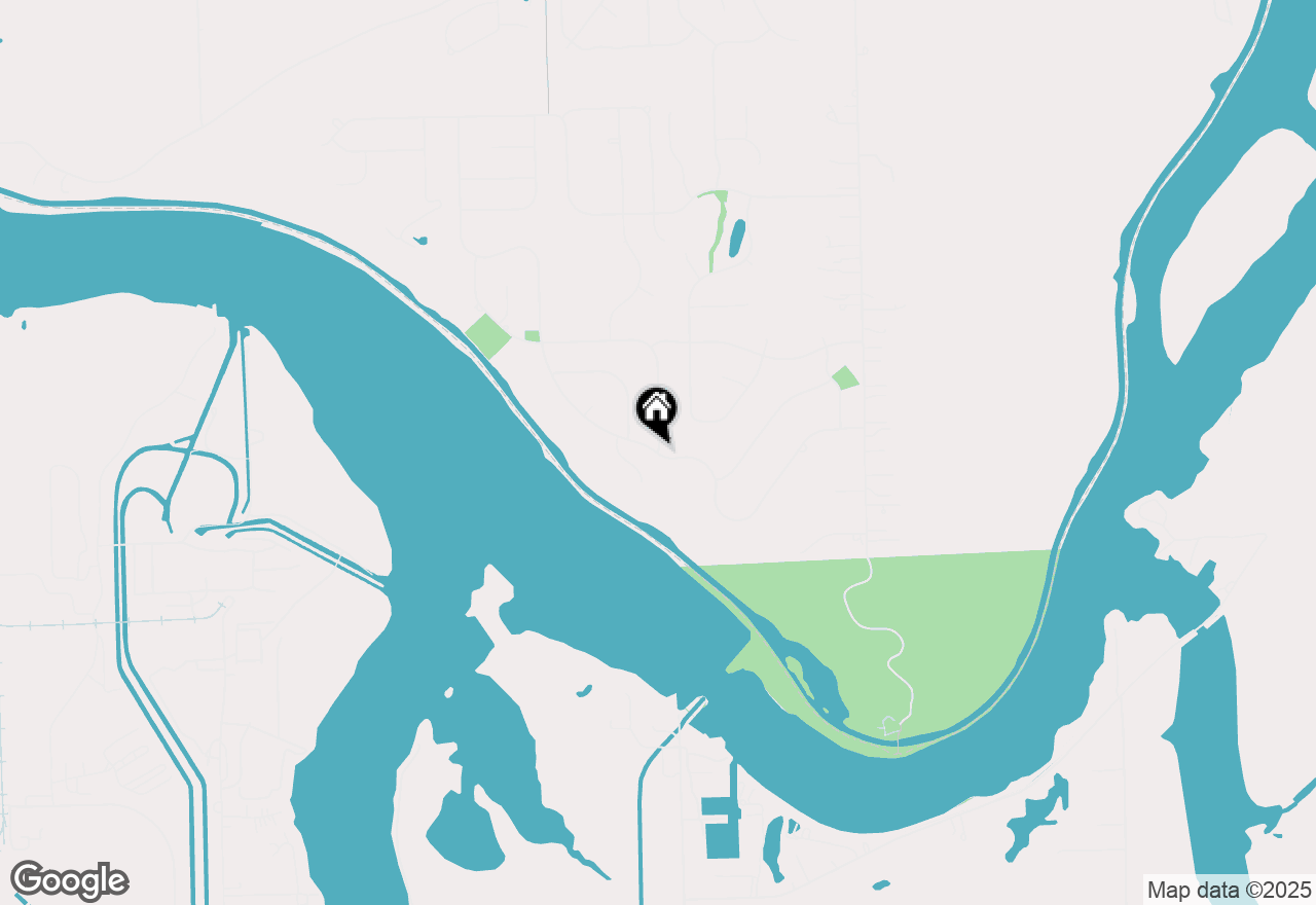 Map of (Address confidential), Channahon, Illinois 60410