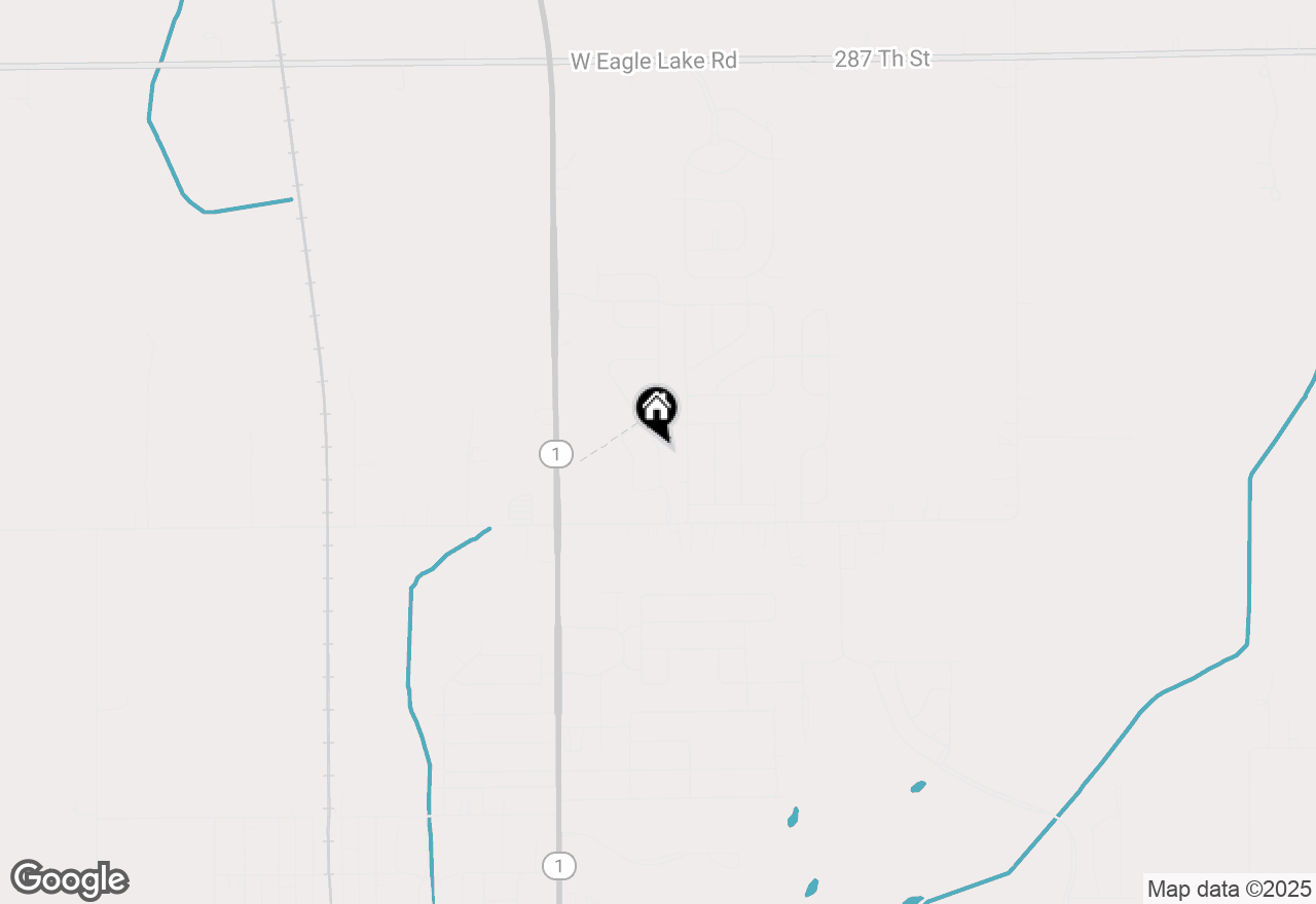 Map of 1406 Somerset Drive, Beecher, IL 60401