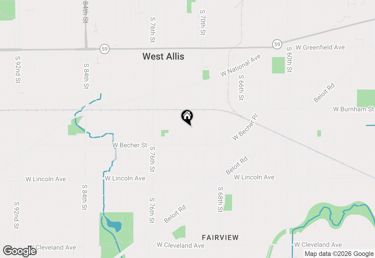 Map of 2000 S 72nd St, Milwaukee, WI 53219