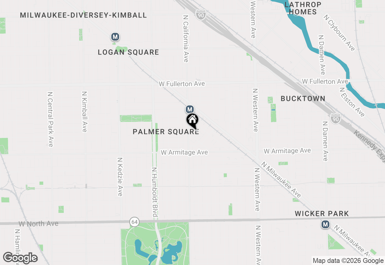 Map of 2779 W Henry Court, Chicago, IL 60647
