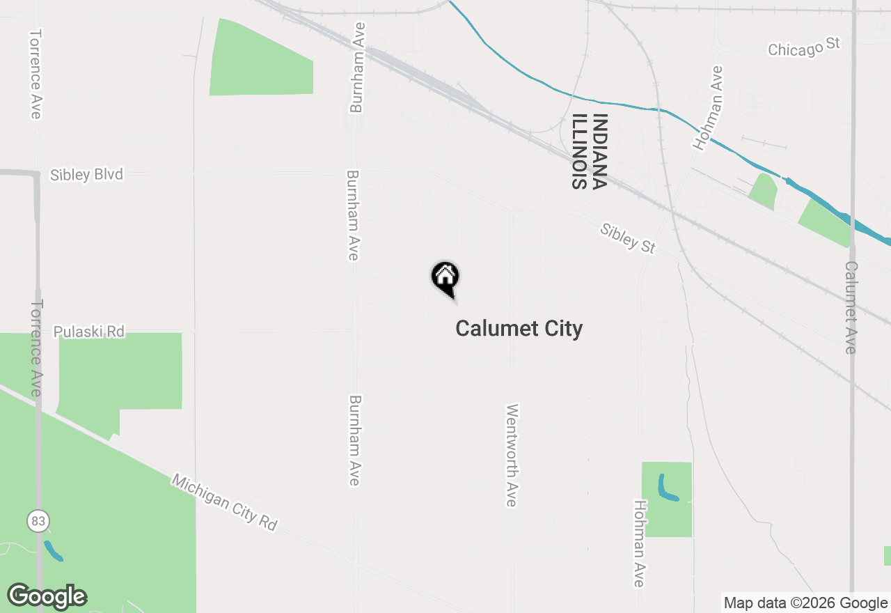 Map of 336 153rd Place, Calumet City, IL 60409