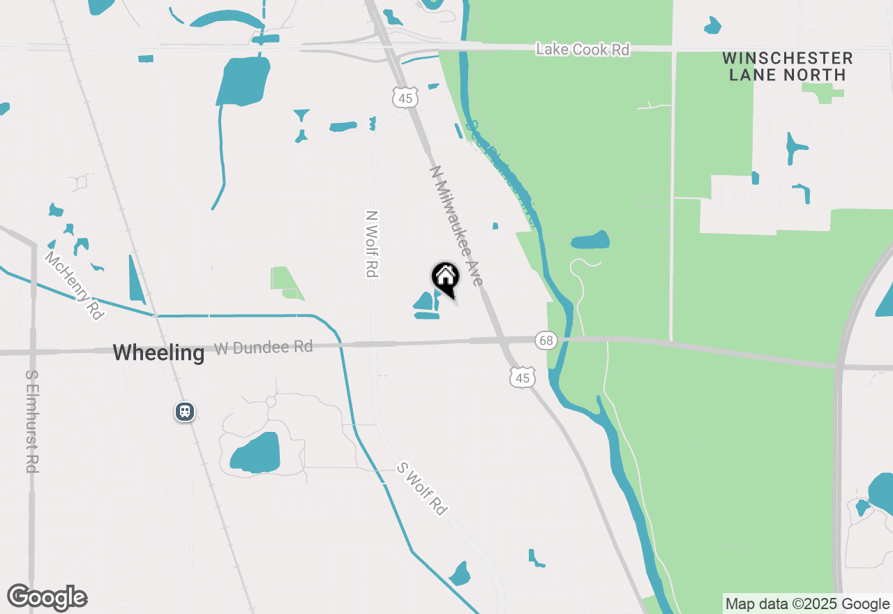 Map of 200 Deborah Lane #14B, Wheeling, IL 60090