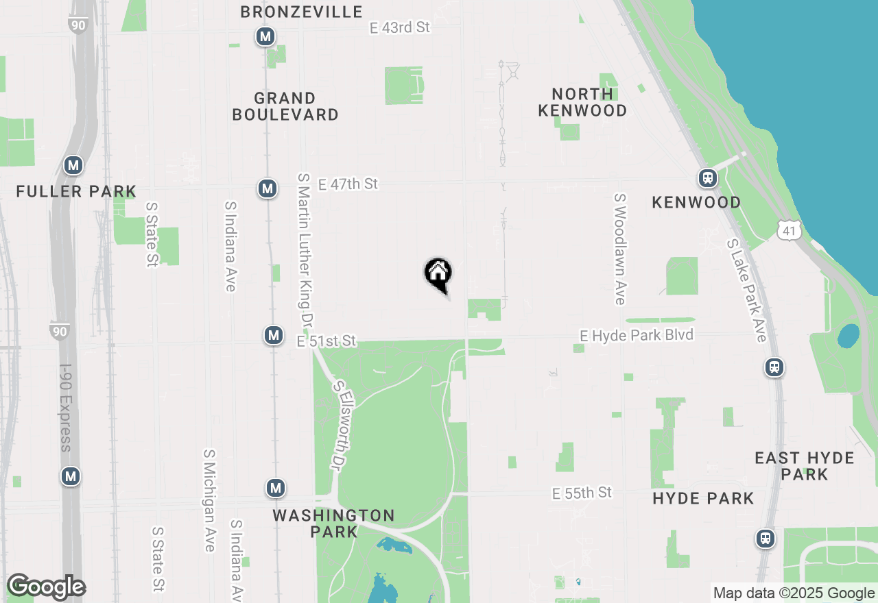 Map of 719 E 50th Street, Chicago, IL 60615