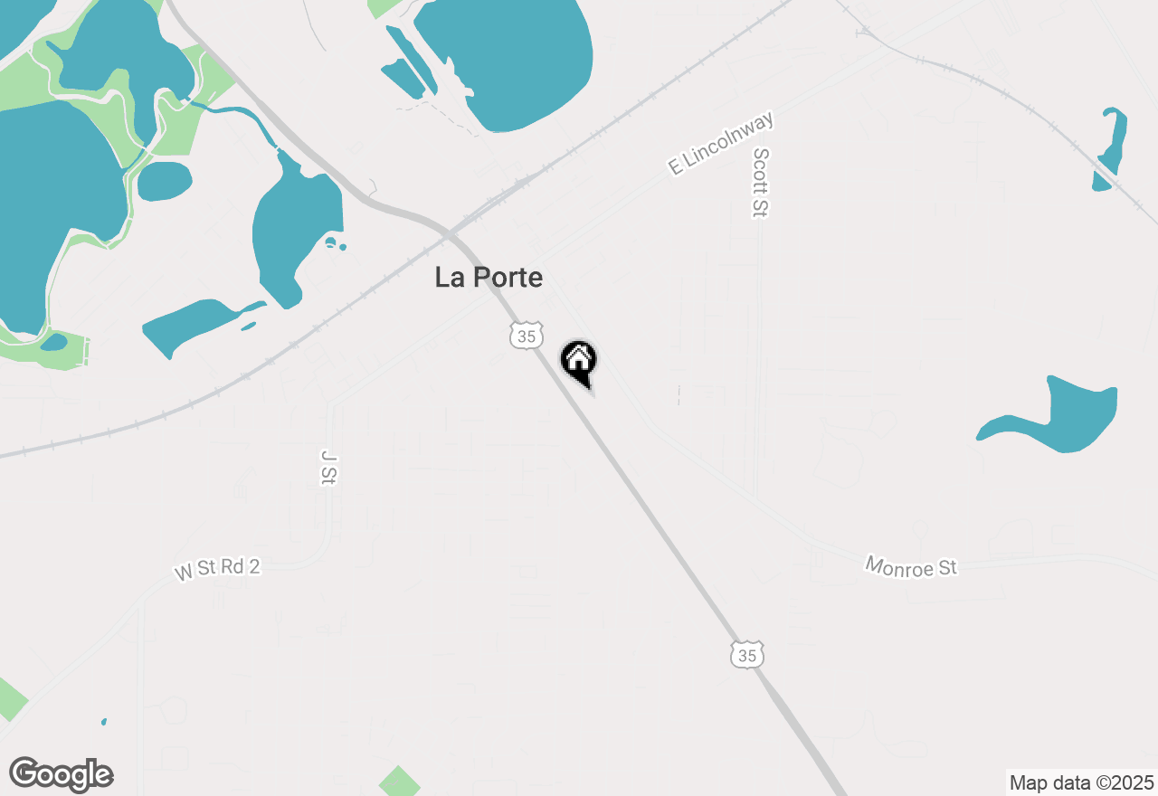 Map of 1101 Indiana Avenue #1, La Porte, IN 46350