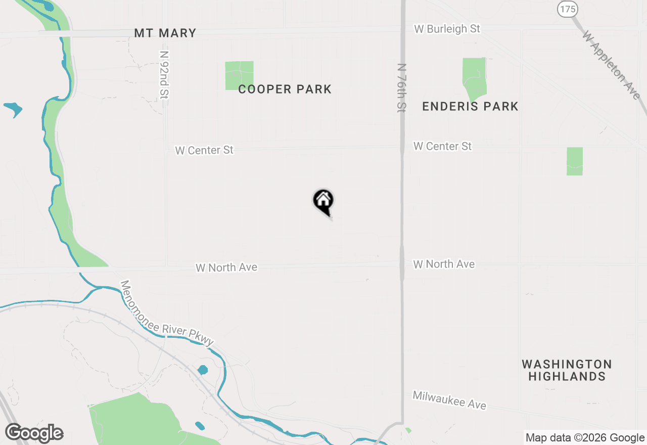 Map of 2439 N 81st St, Wauwatosa, WI 53213