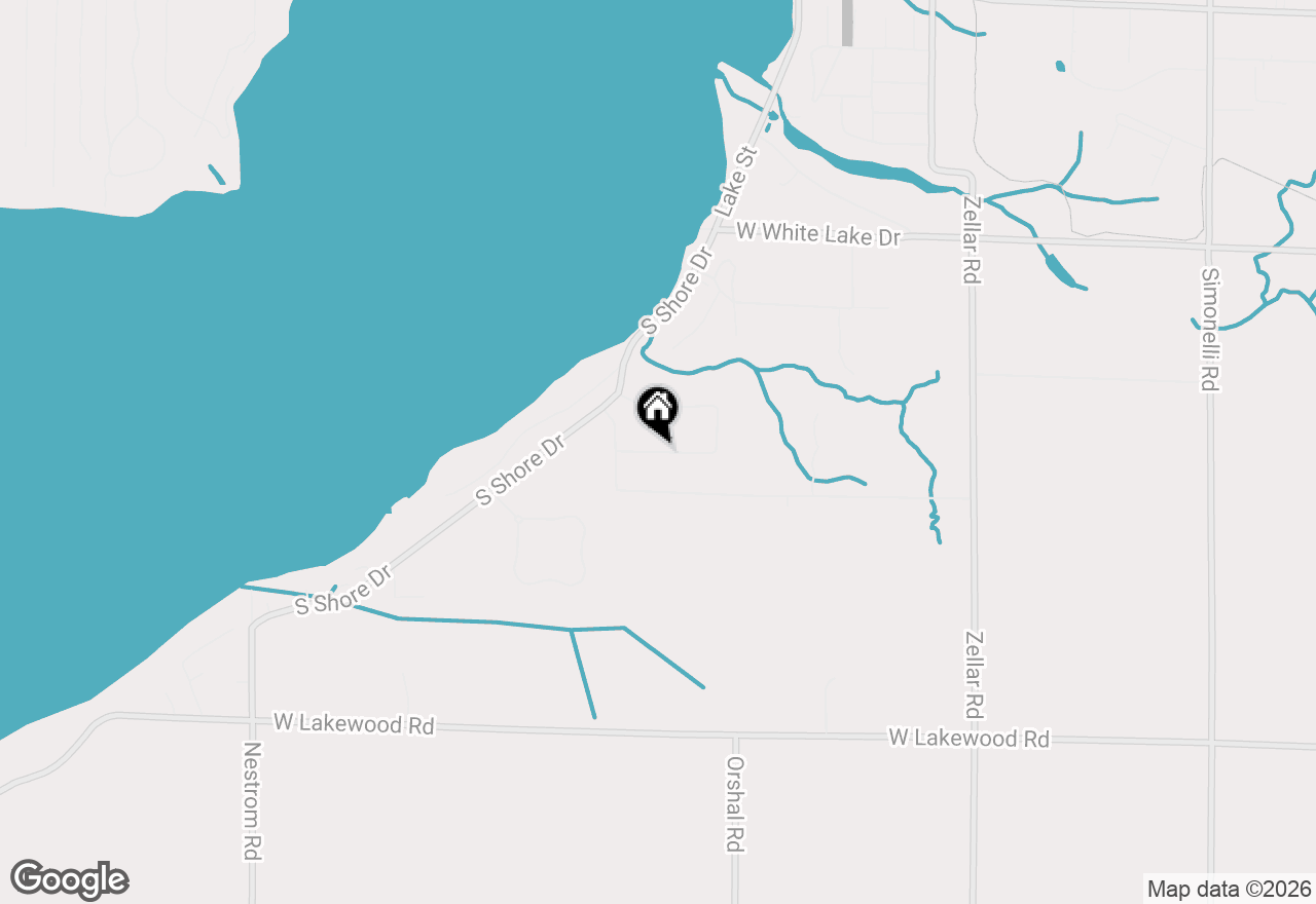 Map of 4716 Doug Drive, Whitehall, MI 49461