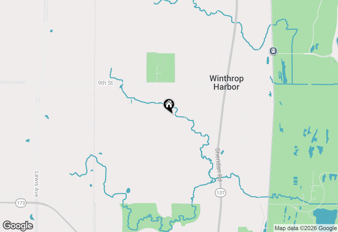 Map of 2607 11th Street, Winthrop Harbor, IL 60096