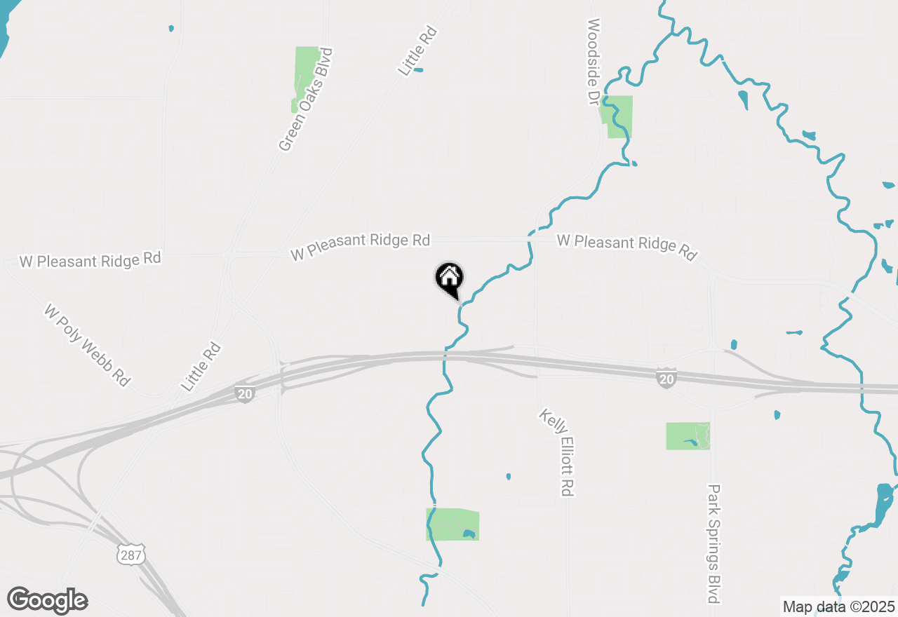 Map of 4315 Murwick Drive, Arlington, TX 76016