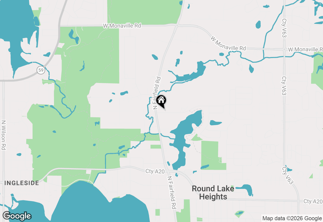 Map of 24570 W Blackcherry Lane, Ingleside, IL 60041