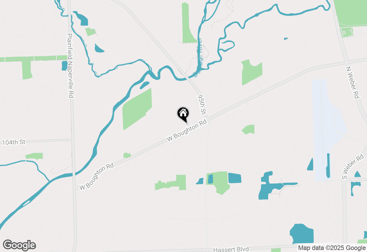 Map of 14 Yukon Court, Bolingbrook, IL 60490