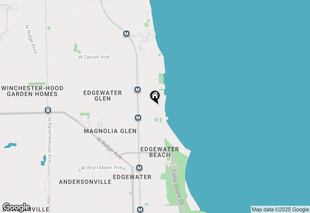 Map of 6030 N Sheridan Road #903, Chicago, IL 60660