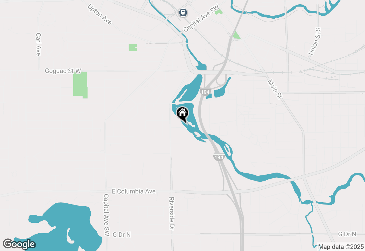 Map of 43 Sisson Avenue, Battle Creek, MI 49015