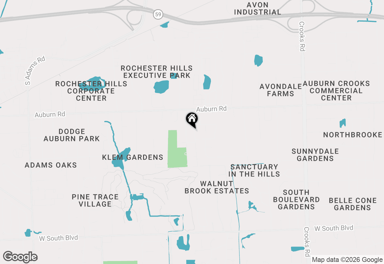 Map of 3262 Rockhaven Avenue, Rochester Hills, MI 48309