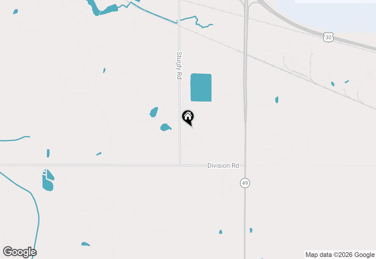Map of 3253 Mockingbird Lane, Valparaiso, IN 46383