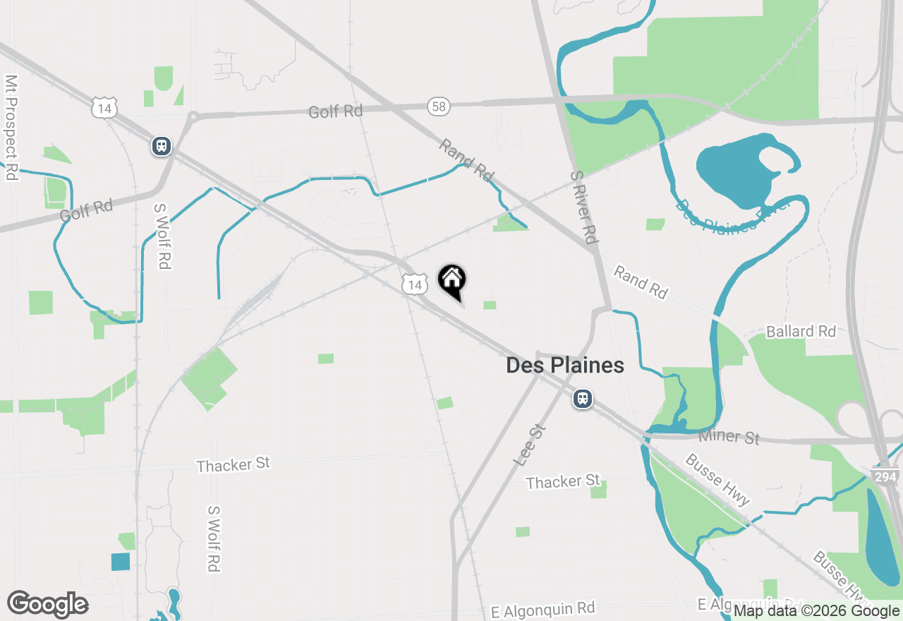 Map of 450 S Western Avenue #506, Des Plaines, IL 60016