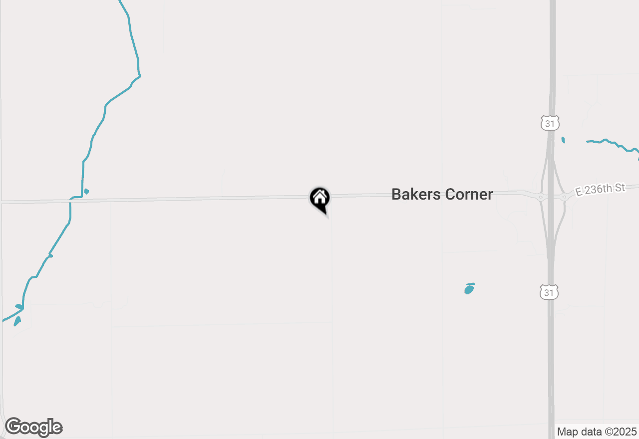 Map of 23518 Oak Ridge Road, Sheridan, IN 46069