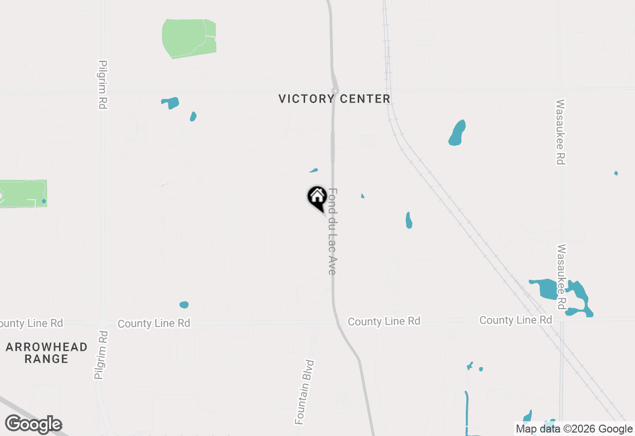 Map of N99W14047 Seven Pines Way #C, Germantown, WI 53022