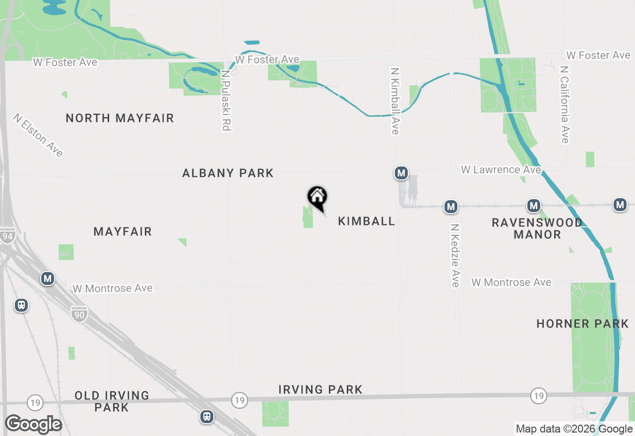 Map of 4621 N Lawndale Avenue, Chicago, IL 60625