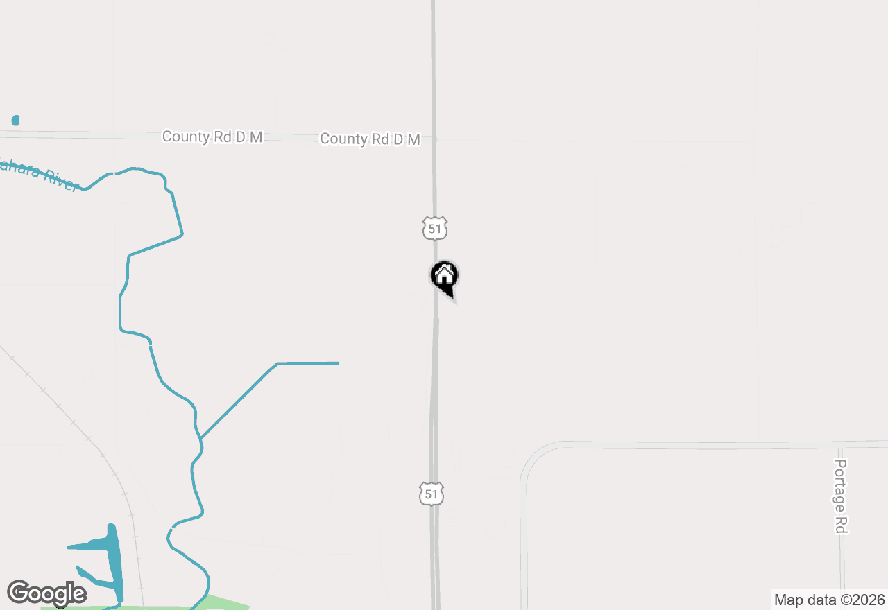 Map of 7776 Us Highway 51, Deforest, WI 53532