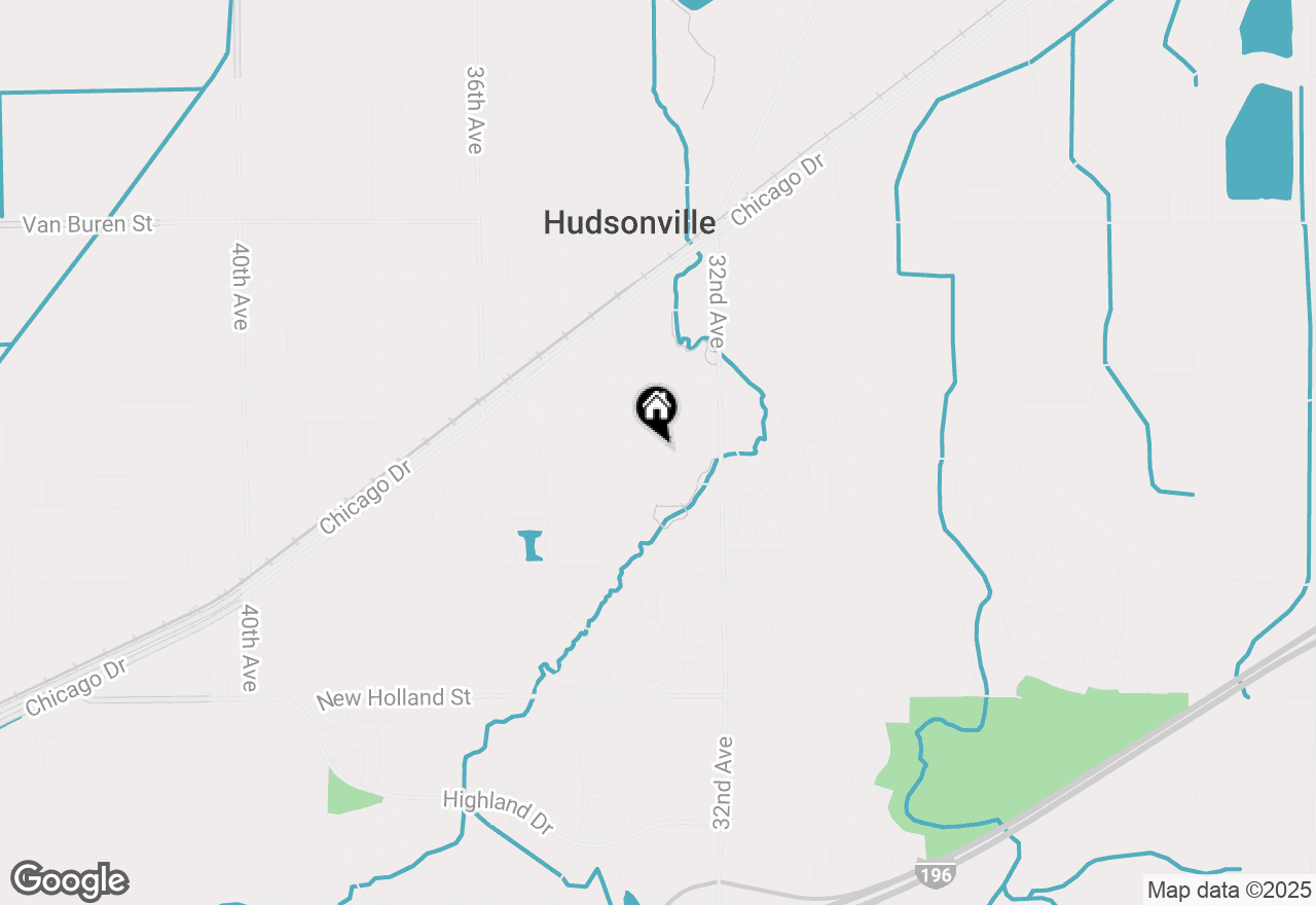 Map of 3320 Allen Street, Hudsonville, MI 49426
