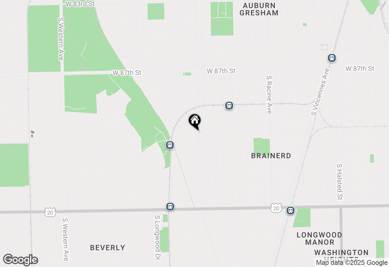 Map of 9035 S Marshfield Avenue, Chicago, IL 60620