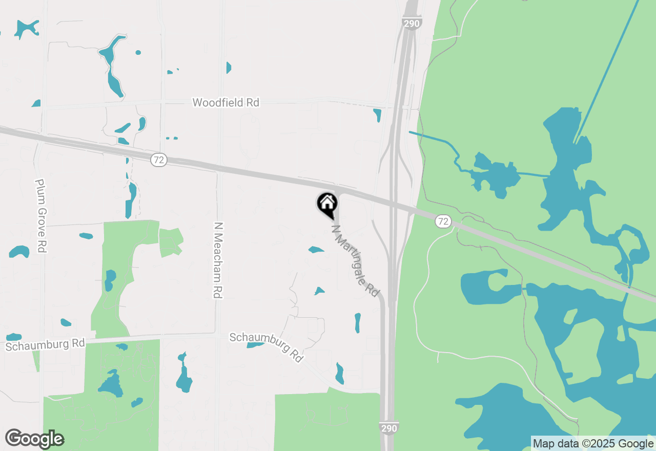 Map of 235 Spring Creek Circle, Schaumburg, IL 60173