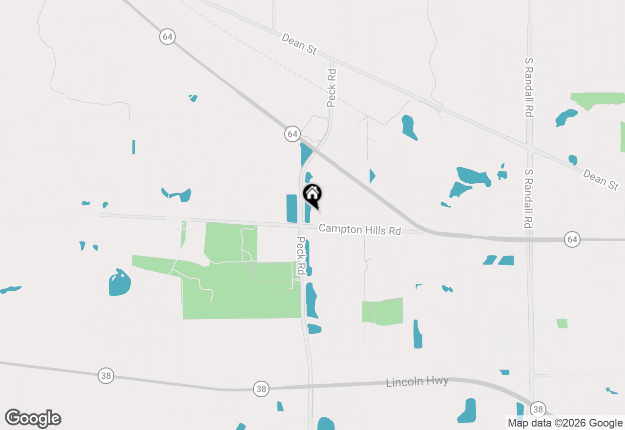 Map of 3386 Saint Michel Court, St. Charles, IL 60175