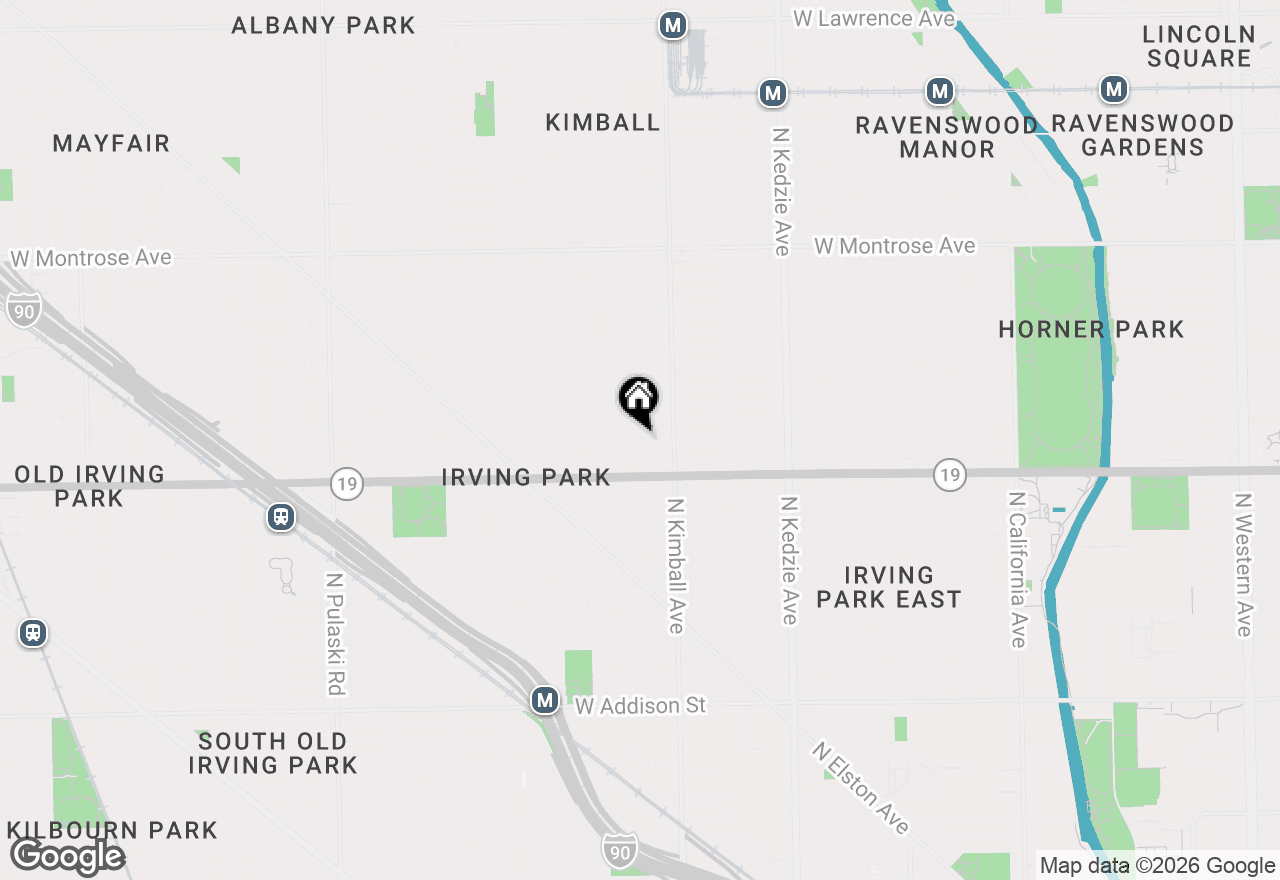 Map of 4036 N Bernard Street, Chicago, IL 60618