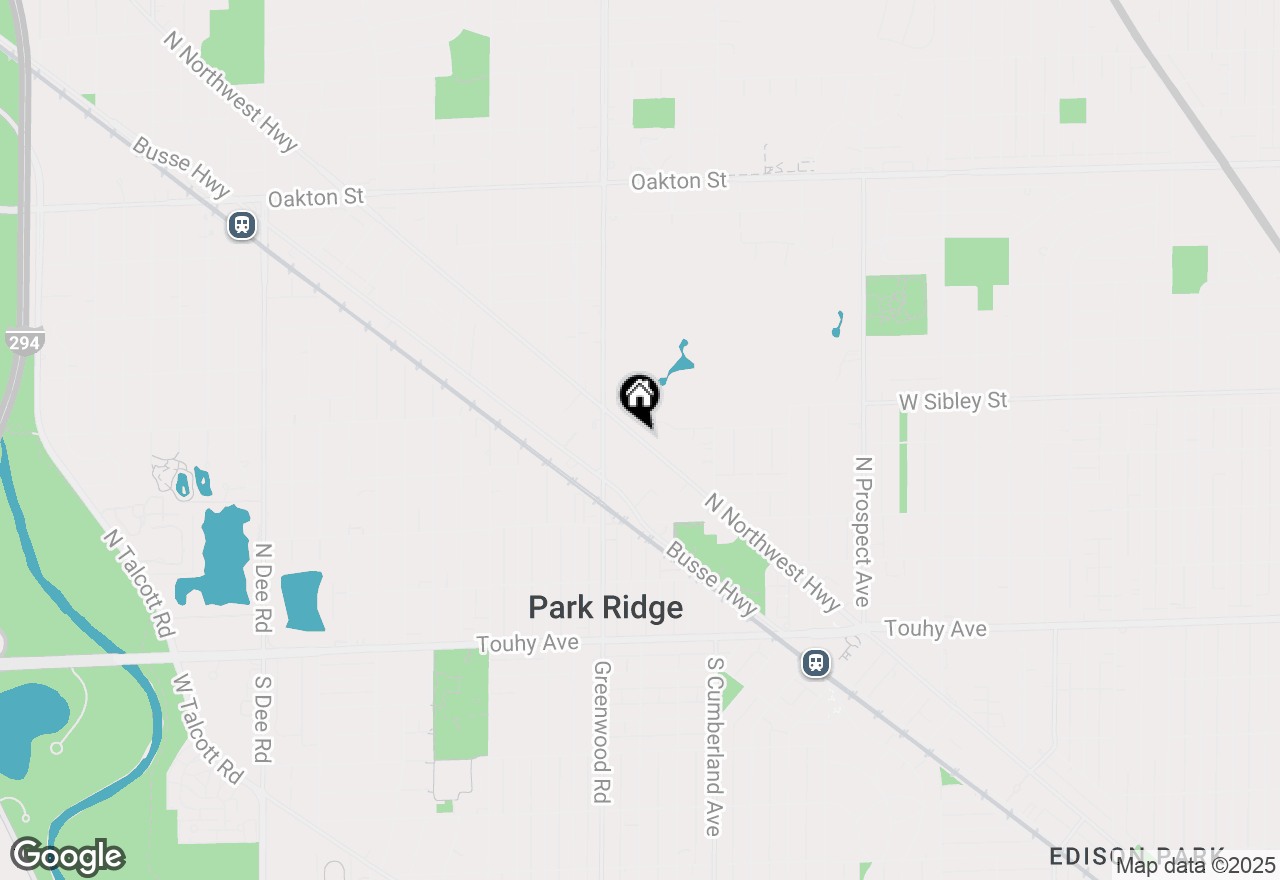 Map of 500 N Northwest Highway #312, Park Ridge, IL 60068