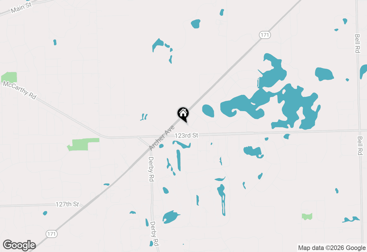 Map of 13940 Steepleview Lane #13940, Lemont, IL 60439