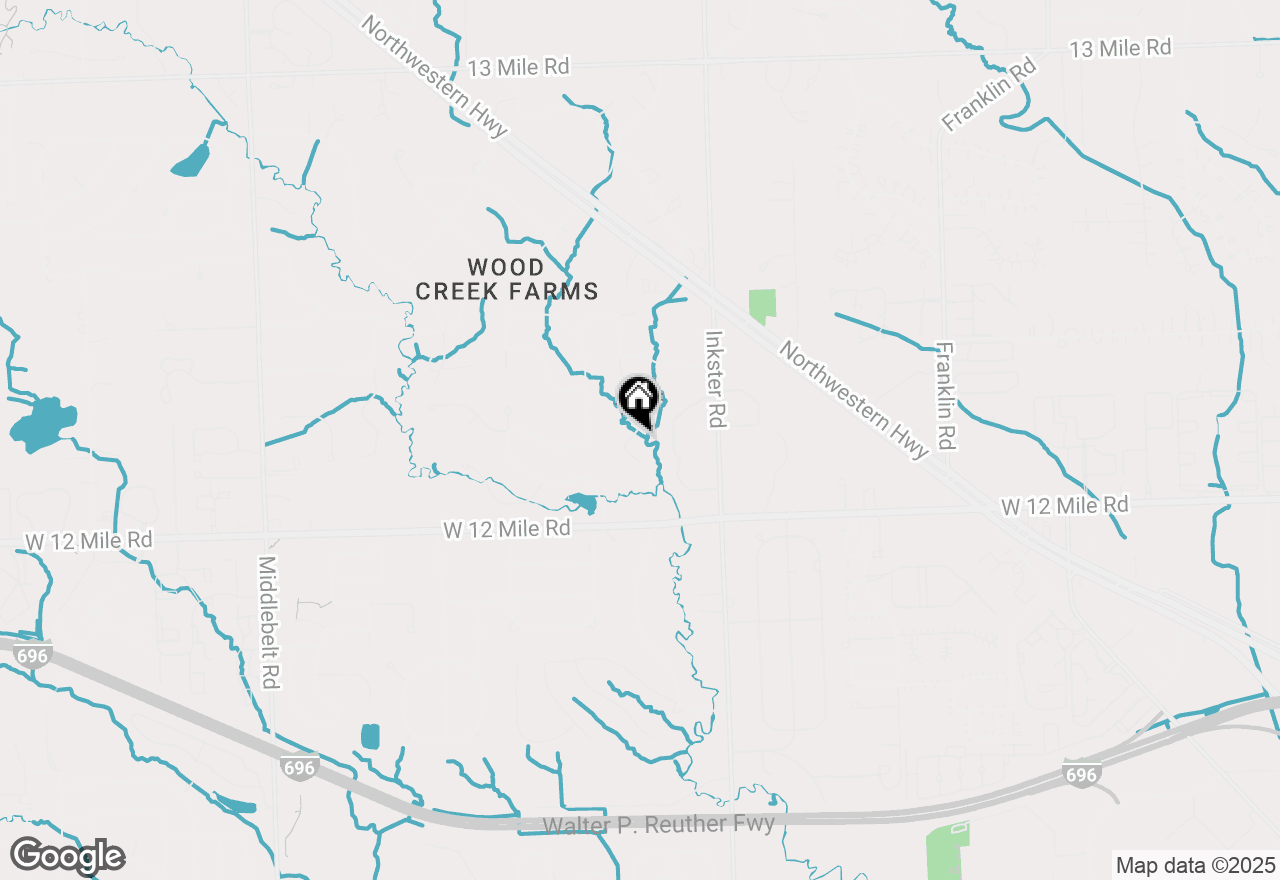 Map of 29202 Bradmoor Court, Farmington Hills, MI 48334