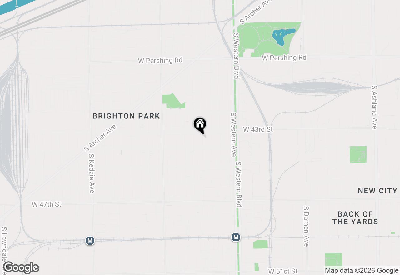 Map of 4325 S Rockwell Street, Chicago, IL 60632