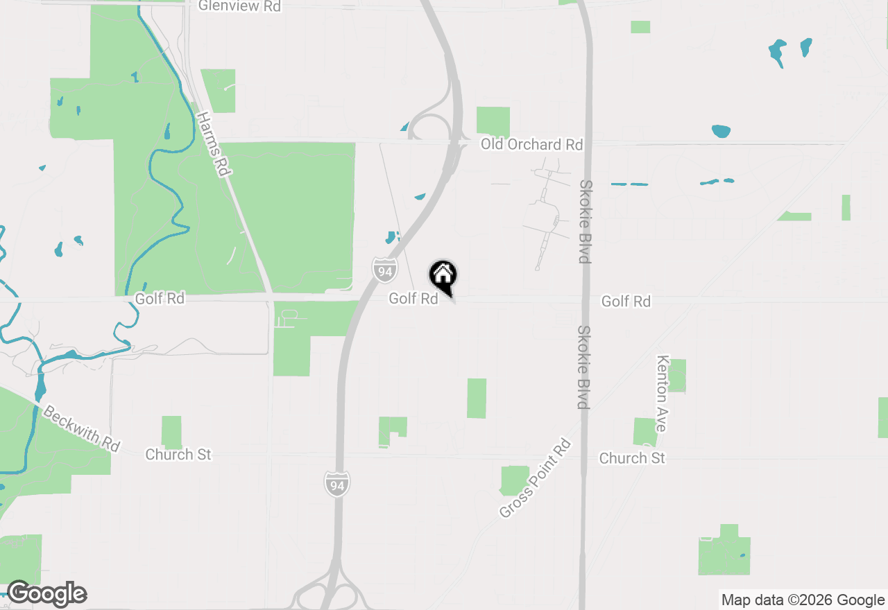 Map of 5135 Golf Road, Skokie, IL 60077