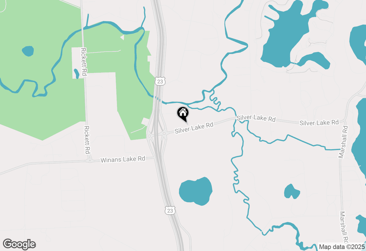 Map of 10073 Silver Lake Road, Brighton, MI 48116