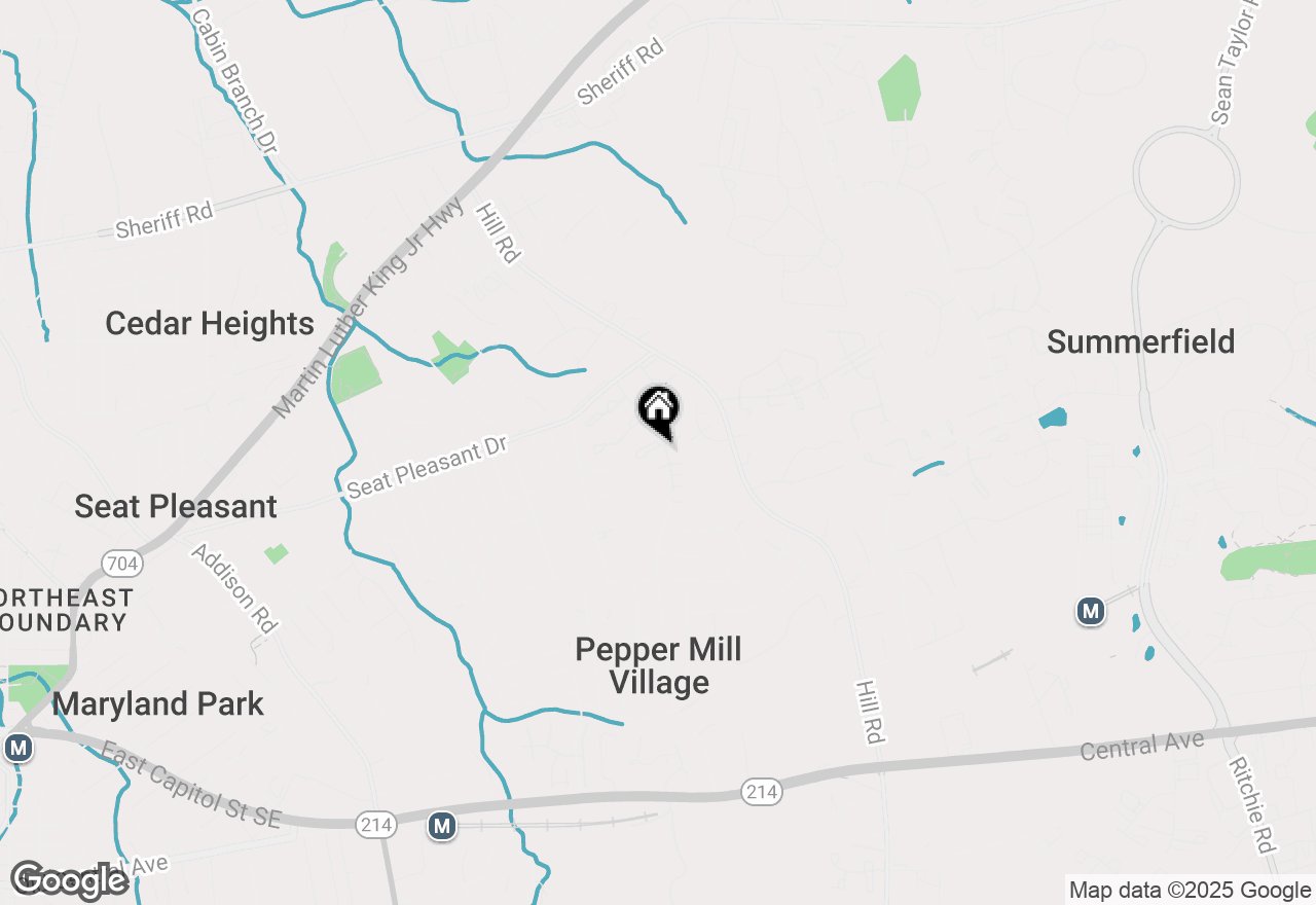 Map of 6939 Malachite Place, Capitol Heights, MD 20743