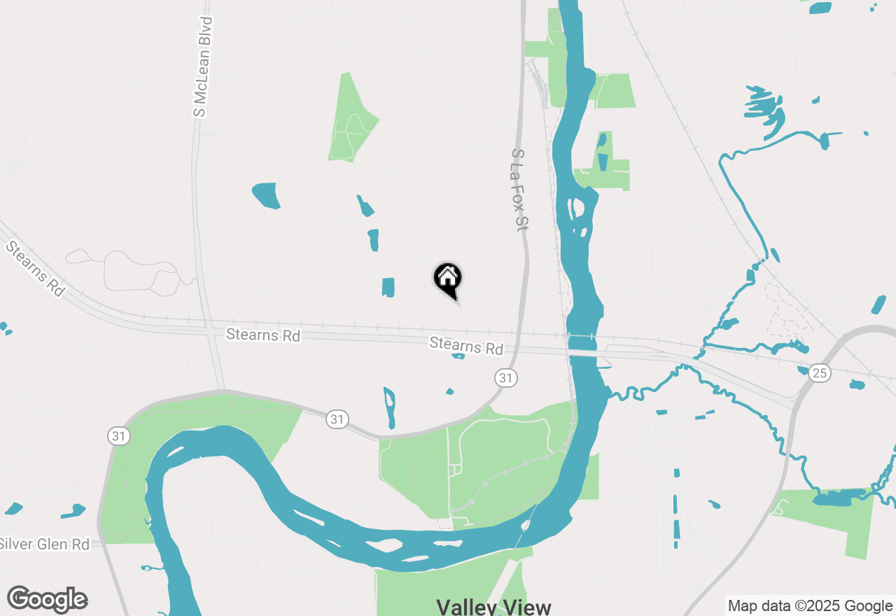 Map of 553 S Haverhill Lane, South Elgin, IL 60177