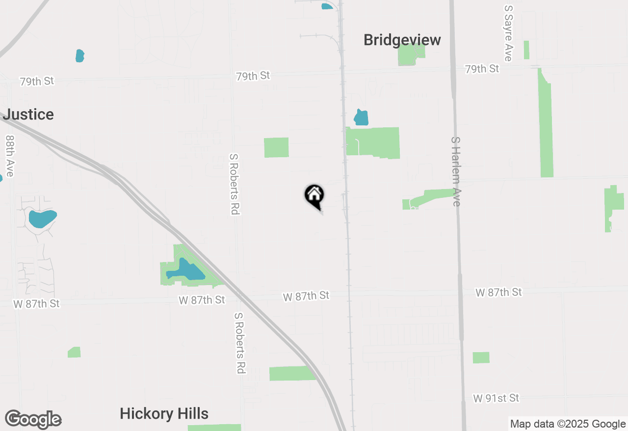 Map of 8400 S 77th Avenue, Bridgeview, IL 60455