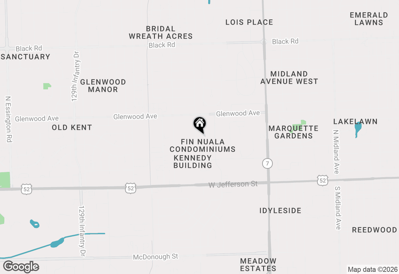 Map of 222 Madison Street #214, Joliet, IL 60435